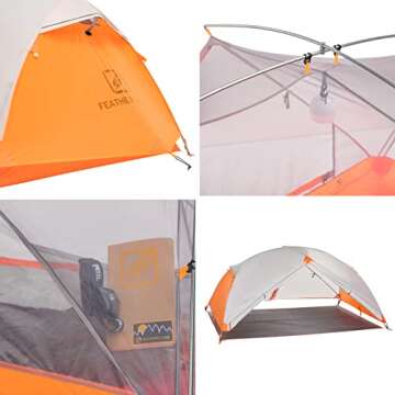 Featherstone UL Granite: Lightweight 2 Person Backpacking Tent