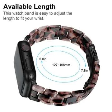 Wongeto Stylish Band for Apple Watch - Custom Fit & Luxurious Design