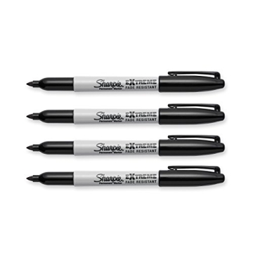 Durable SHARPIE Extreme Permanent Markers - 4 Count