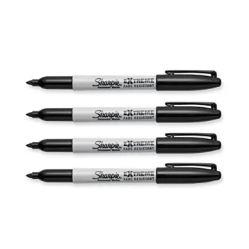 Durable SHARPIE Extreme Permanent Markers - 4 Count