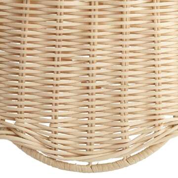 13" Top x 15 1/2" Bottom x 11 3/4" High x 11 3/4" Slant Lamp Shade Replacement Medium Beige Drum Rou...