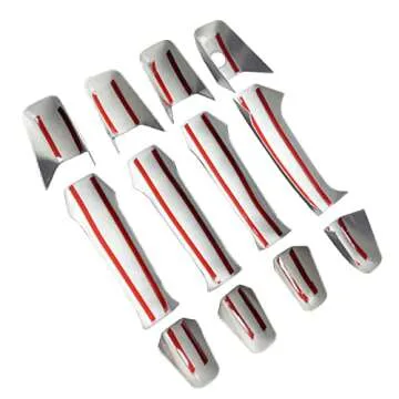 BENXUTO Glossy Black Door Handle Covers for Chevrolet and GMC