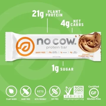 No Cow Protein Bars Sampler - Vegan, Gluten-Free Snacks