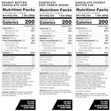 No Cow Protein Bars Sampler - Vegan, Gluten-Free Snacks