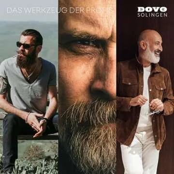 DOVO Silver Shavette Satin Finish Straight Razor Set