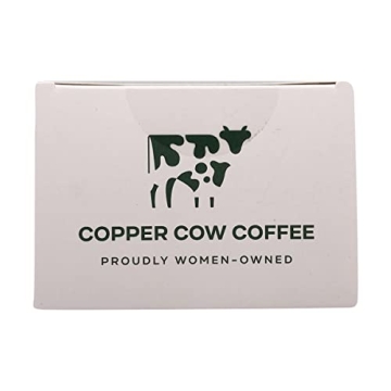 Copper Cow Coffee Pour Over Latte 7.4 Ounce Gift Set