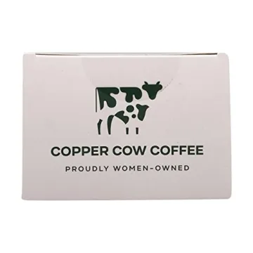 Copper Cow Coffee Pour Over Latte 7.4 Ounce Gift Set
