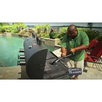 Grill Daddy BBQ Steam Brush for Effortless Grill Cleaning