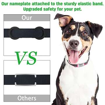 Natiform Personalized Dog Tags for Silent & Custom Identification