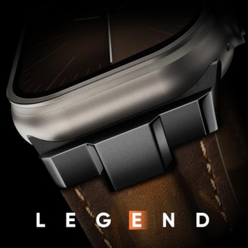 Rugged Genuine Leather Apple Watch Ultra Band