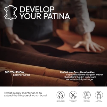 Rugged Genuine Leather Apple Watch Ultra Band