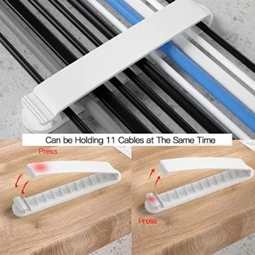 PZOZ Cable Clips - Ultimate Cord Organizer Solutions