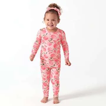 Gerber Unisex Baby Toddler Buttery Soft 2-Piece Snug Fit Pajamas with Viscose Made from Eucalyptus, ...