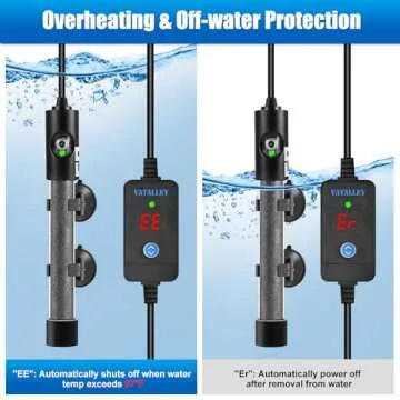 Vatalley Mini Aquarium Heater for Freshwater and Saltwater