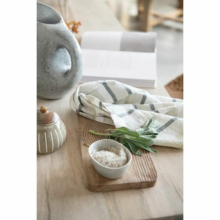 Bloomingville 9.5" Stoneware Pitcher in Bone