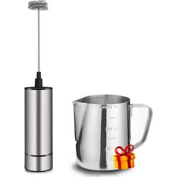 Handheld Battery Operated Milk Frother