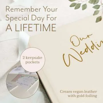 Personalized Large Memory Book for Special Occasions