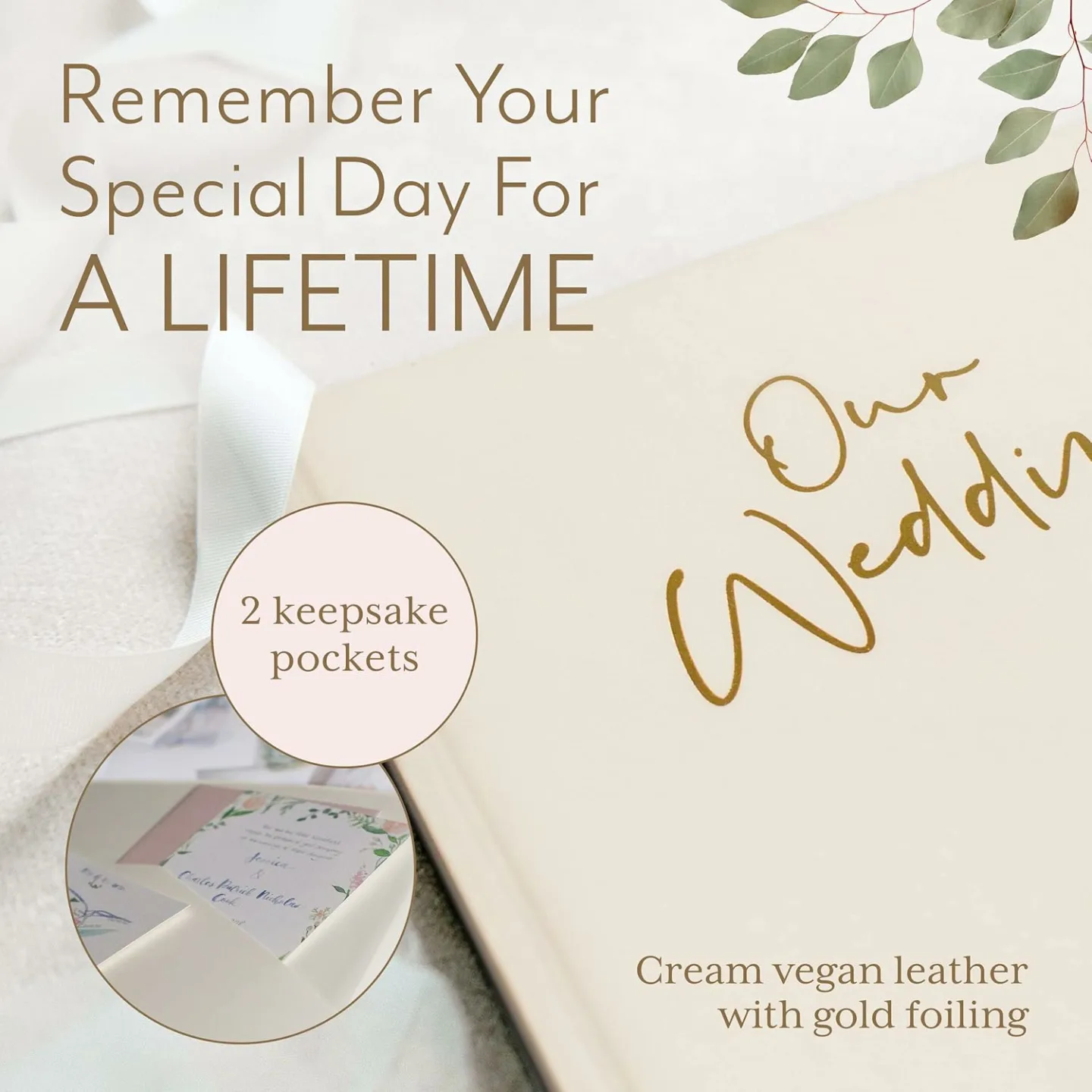 Personalized Large Memory Book for Special Occasions