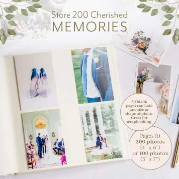 Personalized Large Memory Book for Special Occasions
