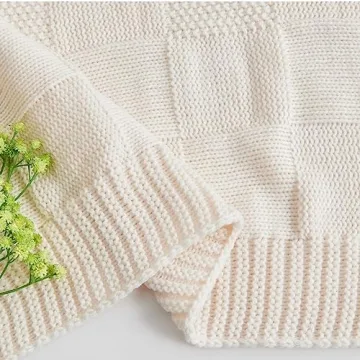 CozeCube Soft Knit Throw Blanket - Versatile, Stylish Comfort