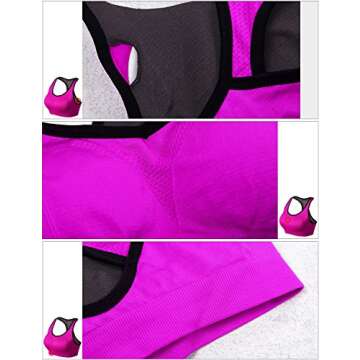 Match Racerback Sports Bras for Women - Versatile Padded Tops