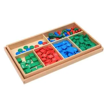 LEADER JOY Montessori Math - Engaging Stamp Game for Kids