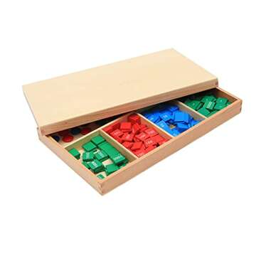 LEADER JOY Montessori Math - Engaging Stamp Game for Kids