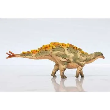 WLNTDOLA 1:35 Scale Wuerhosaurus Figure Cretaceus Stegosauridae Realistic PVC Model Collection Anima...
