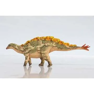WLNTDOLA 1:35 Scale Wuerhosaurus Figure Cretaceus Stegosauridae Realistic PVC Model Collection Animal Decoration Dinosaur Gift for Adult (Green)