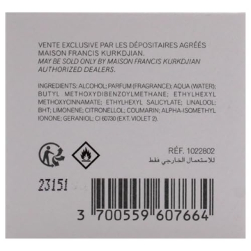 Maison Francis Kurkdjian Gentle Fluidity Gold Fragrance