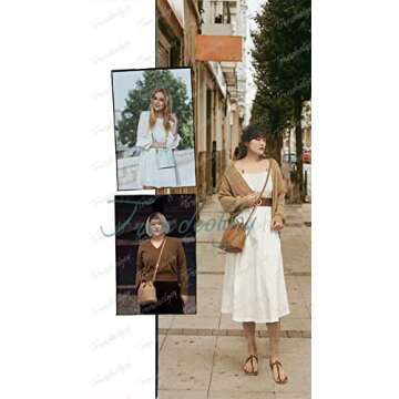 Trendeology Casual Soft PU Leather Drawstring Small 2 Way Bucket Shoulder Bag Crossbody Zblack