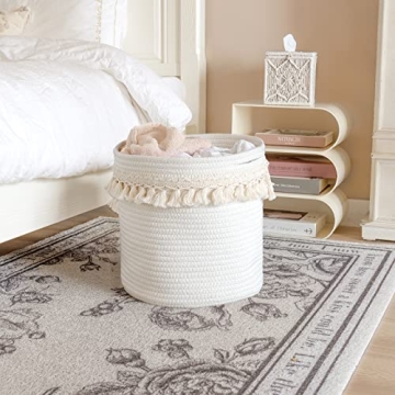 Mkono Macrame Basket for Stylish Home Storage Solutions