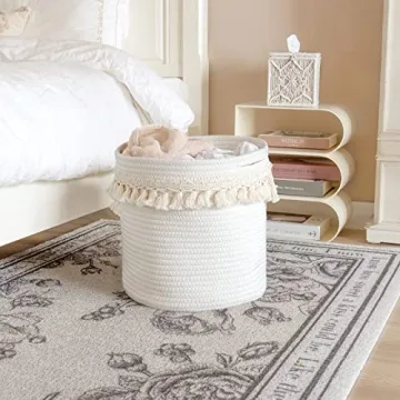 Mkono Macrame Basket for Stylish Home Storage Solutions