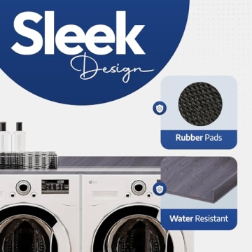 OfficeSimpli Washer Dryer Countertop for Laundry Room