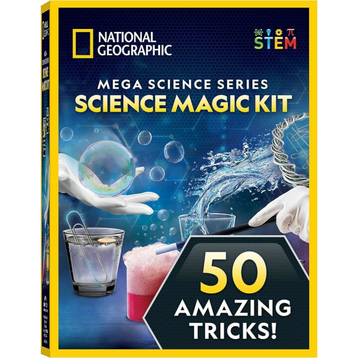 Science Magic Kit for Kids - 50 Fun Experiments