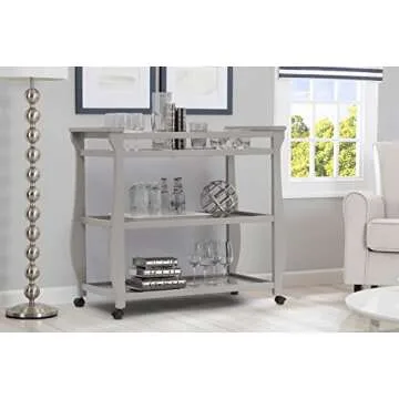 Delta Children Lancaster Changing Table with Wheels and Pad