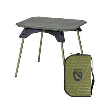 NEMO Equipment Moonlander Dual-Height Camp Table - One Size - Boreal