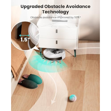 Lefant M320 Robot Vacuum with Mop - Powerful & Slim