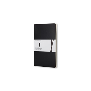 Moleskine Volant Journal Set, Soft Cover, XS, Black, 56 Pages