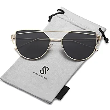 Stylish SOJOS Cat Eye Sunglasses with UV400 Protection
