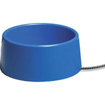 Allied Plastic Heated Pet Bowl, 5-Quart - Year-Round Comfort for Your Pets