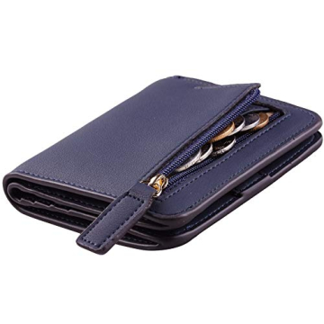 Toughergun RFID Blocking Women's Luxury Leather Wallet – Compact Bifold Design