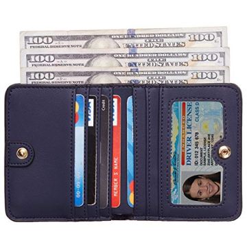 Luxury RFID Blocking Women's Leather Wallet