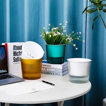 Jspupifip Self Watering Pots - 6 Inch Stylish Planters