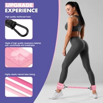 Versatile Ankle Resistance Bands for All Fitness Levels