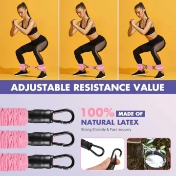 Versatile Ankle Resistance Bands for All Fitness Levels