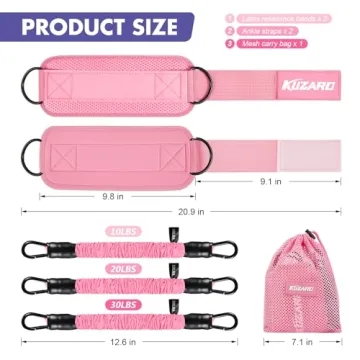 Versatile Ankle Resistance Bands for All Fitness Levels