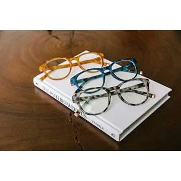 Peepers Canyon Round Blue Light Blocking Reading Glasses