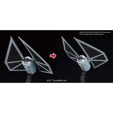 Bandai Star Wars U-Wing & Tie Striker Model Kit 1/144 Scale
