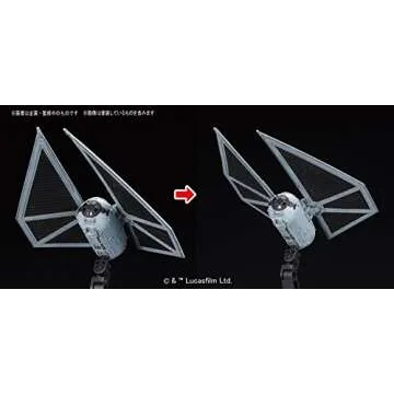 Bandai Star Wars U-Wing & Tie Striker Model Kit 1/144 Scale